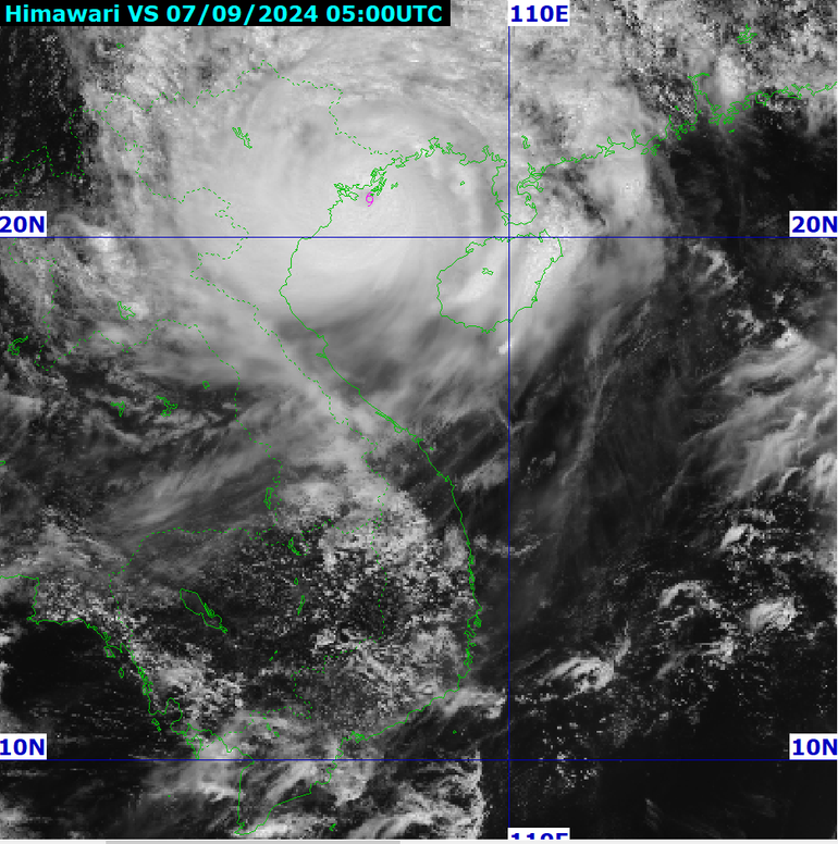 [Live] Bão số 3 di chuyển về phía Tây Bắc Bộ và suy yếu thành áp thấp nhiệt đới ảnh 129