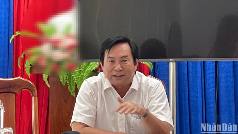 Bác sĩ Dương Anh Linh, Phó Giám đốc Trung tâm Kiểm soát bệnh tật (CDC) tỉnh An Giang chia sẻ về công tác phòng, chống HIV/AIDS tại tỉnh An Giang.