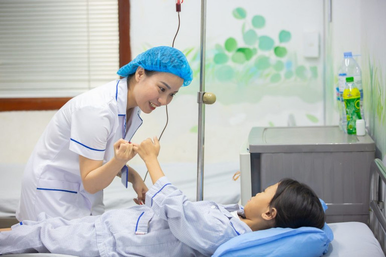 Điều dưỡng Nguyễn Thị Tuyển, Trung tâm Thalassemia.