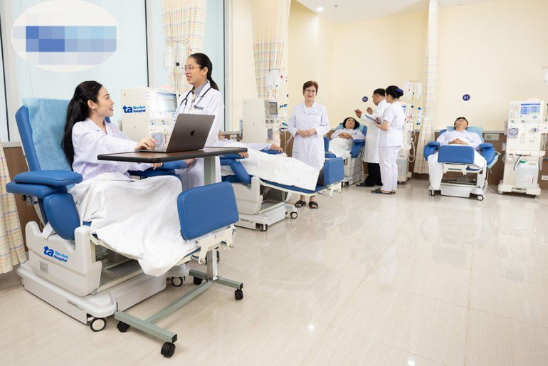 Phòng lọc máu, Đơn vị Nội thận-Lọc máu, Phòng khám đa khoa Tâm Anh Quận 7.