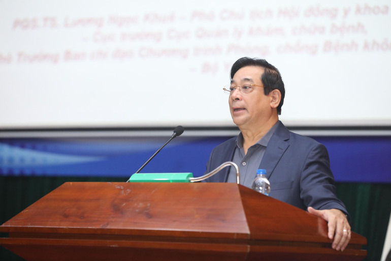 Cục trưởng Cục Quản lý khám, chữa bệnh Lương Ngọc Khuê.