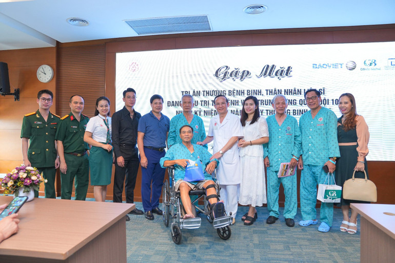 Chuỗi hoạt động khám sức khỏe, tri ân các thương, bệnh binh và gia đình có công với cách mạng ảnh 3