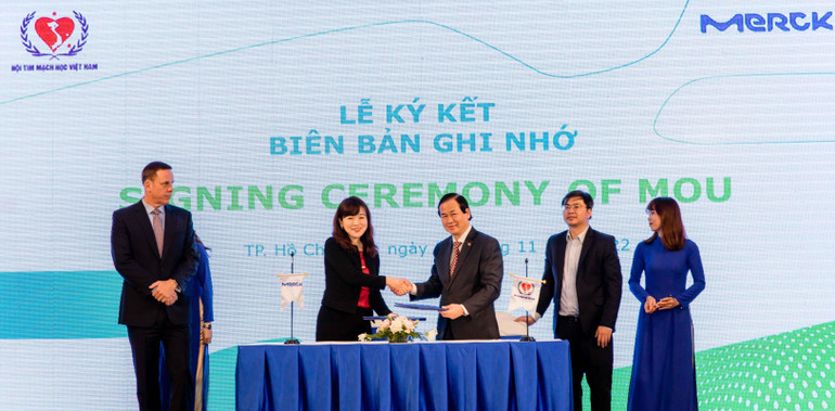 Công ty TNHH Merck Healthcare Việt Nam (Merck Healthcare Việt Nam) và Hội Tim mạch học Việt Nam đã ký kết Biên bản ghi nhớ thoả thuận hợp tác.