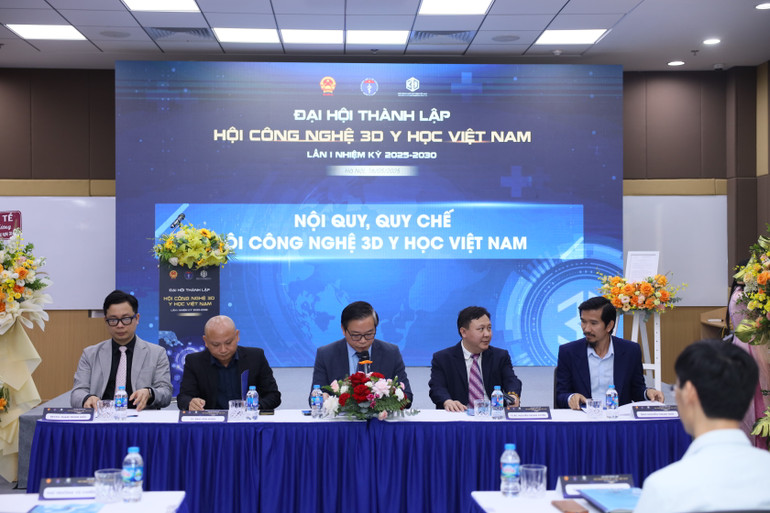 Đại hội thành lập Hội Công nghệ 3D y học Việt Nam (Vietnam 3D Technology in Medicine Association - 3DTMA).
