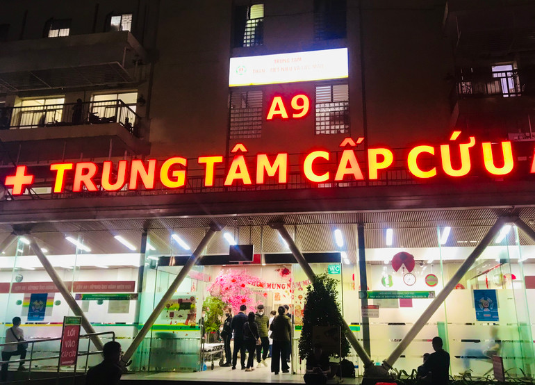 Trung tâm Cấp cứu A9 trực 24/24 xuyên Tết.