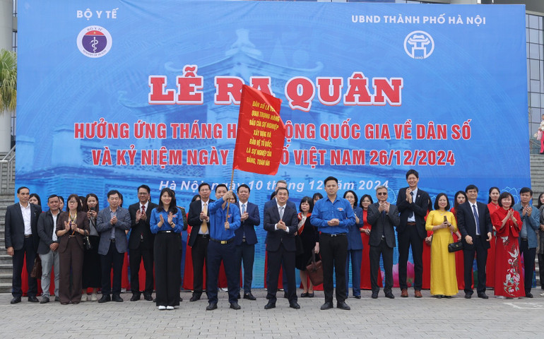 Lễ ra quân Tháng hành động quốc gia về dân số và hưởng ứng Ngày Dân số Việt Nam 26/12.