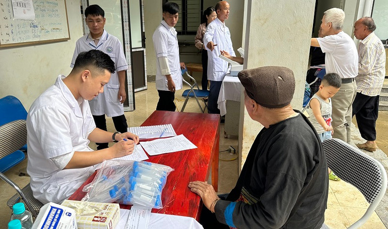 Chương trình khám miễn phí giúp tăng cường chủ động phát hiện bệnh lao trong cộng đồng.