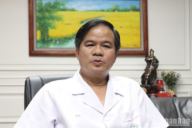 Phó Giáo sư, Tiến sĩ Đào Xuân Cơ, Giám đốc Bệnh viện Bạch Mai. (Ảnh: TL)