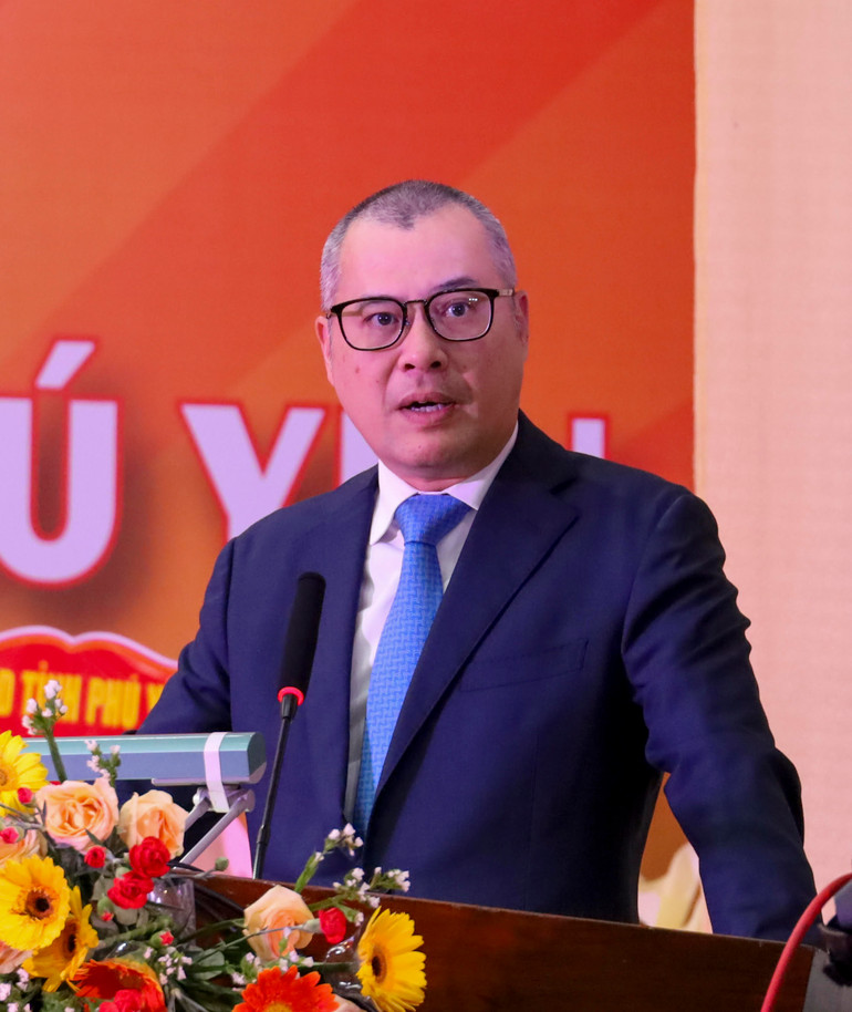 Ủy viên Trung ương Đảng, Bí thư Tỉnh ủy Phú Yên Phạm Đại Dương phát biểu chỉ đạo Đại hội. Ủy viên Trung ương Đảng, Bí thư Tỉnh ủy Phú Yên Phạm Đại Dương phát biểu chỉ đạo Đại hội.