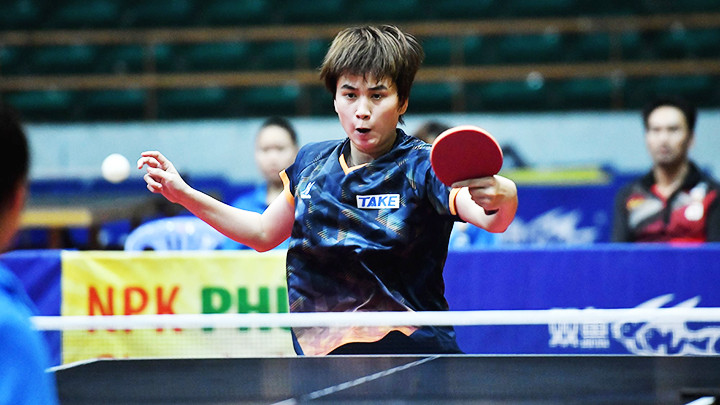 Phong độ thi đấu mạnh mẽ, quyết đoán làm nên tên tuổi của nhà vô địch đơn nữ Nguyễn Khoa Diệu Khánh (Thành phố Hồ Chí Minh).