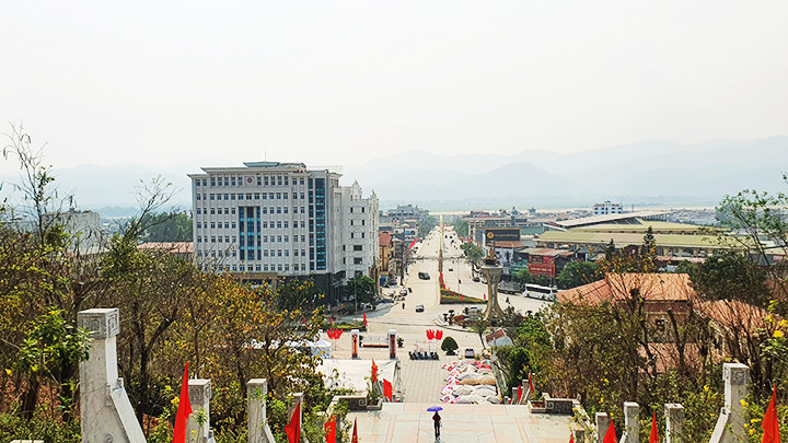 Thành phố Điện Biên Phủ hôm nay. Thành phố Điện Biên Phủ hôm nay.