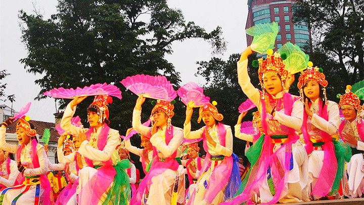 Những năm qua, nhiều điệu múa cổ đã được phục hồi. Cần có không gian bảo tàng phù hợp để trưng bày, trình chiếu rộng rãi hình ảnh, tư liệu về các di sản đặc sắc này.