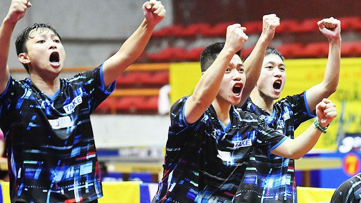 Niềm vui chiến thắng.