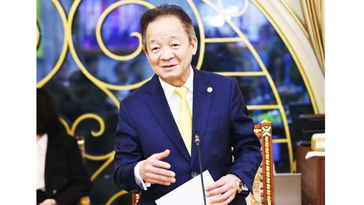 Ông Đỗ Quang Hiển, Chủ tịch điều hành T&T Group phát biểu tại sự kiện. Ông Đỗ Quang Hiển, Chủ tịch điều hành T&T Group phát biểu tại sự kiện.