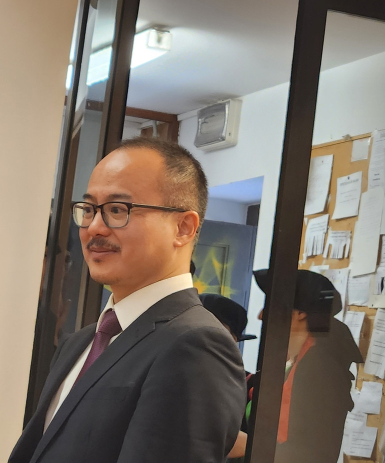 Giáo sư Richard Trần Quang Anh. Ảnh Trần Đức Anh