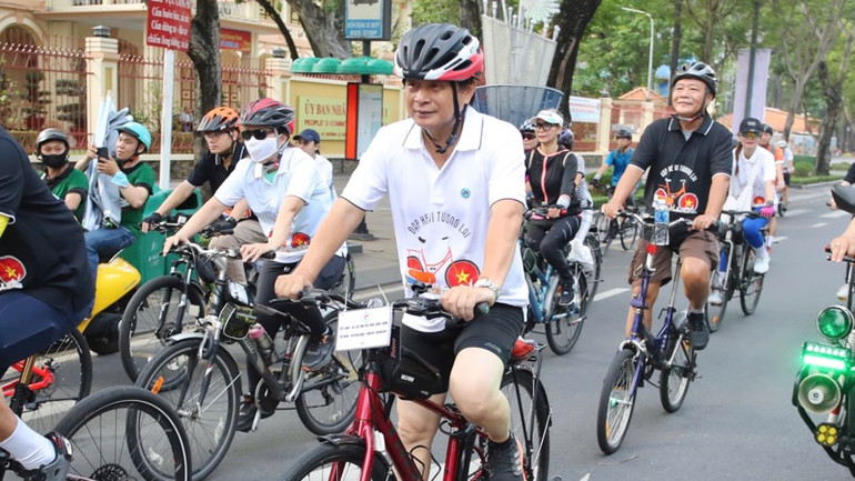 Sự kiện thu hút nhiều người tham gia. (Ảnh: TRỌNG ANH) Sự kiện thu hút nhiều người tham gia. (Ảnh: TRỌNG ANH)