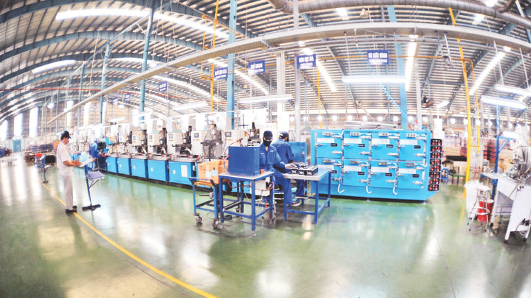 Dây chuyền sản xuất xanh tại Pinaco.