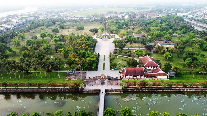 Thành cổ Quảng Trị. Ảnh: K.MINH Thành cổ Quảng Trị. Ảnh: K.MINH