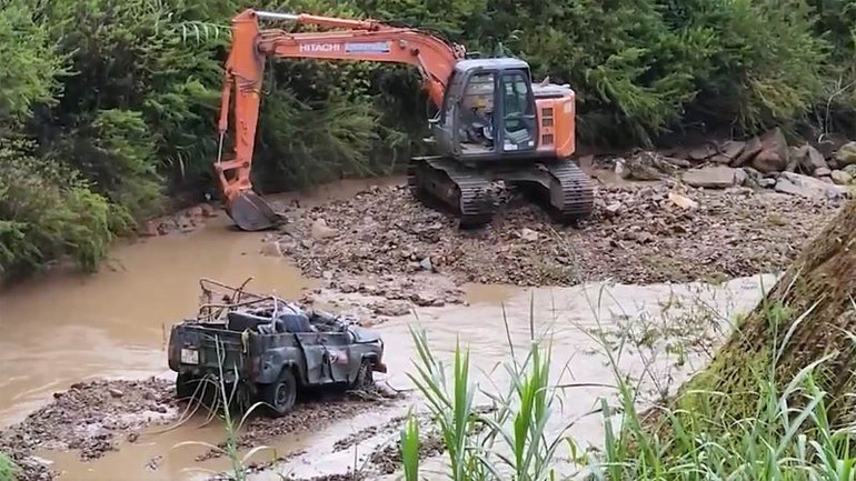 Hiện trường vụ việc.