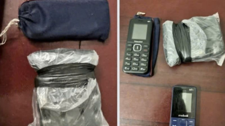 Tang vật liên quan các đối tượng có dấu hiệu tội phạm tại cơ sở cai nghiện ma túy.