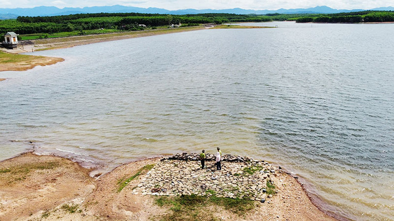 Hồ thủy lợi Triệu Thương 2 là một trong rất ít công trình hồ, đập của Quảng Trị được kiểm định an toàn.