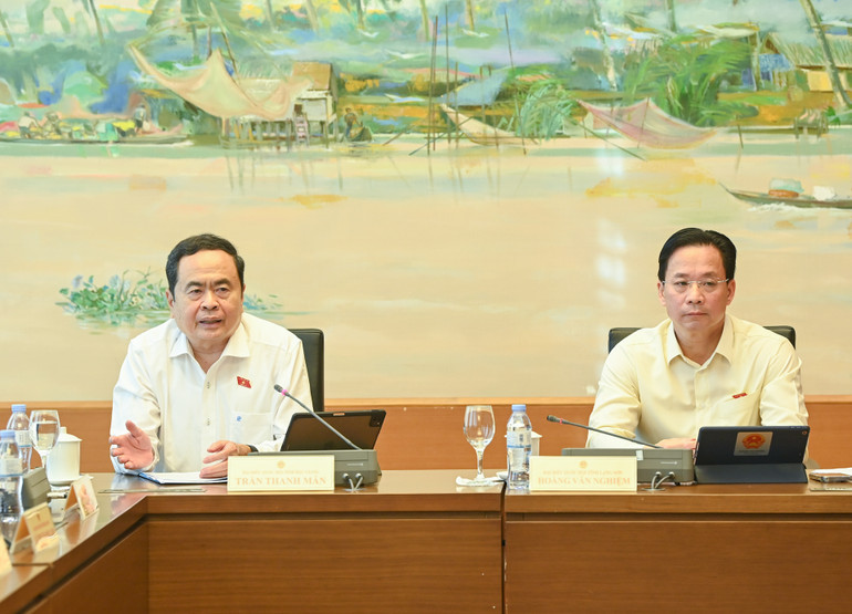 Về giải pháp trong thời gian tới, Chủ tịch Quốc hội đã gợi mở nhiều nhóm giải pháp quan trọng. (Ảnh: DUY LINH)