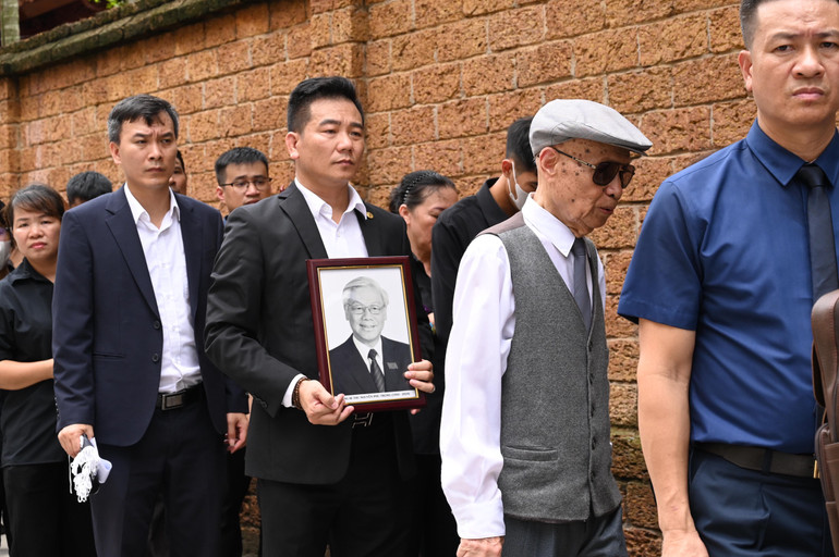 Toàn cảnh Lễ viếng Tổng Bí thư Nguyễn Phú Trọng: Trang nghiêm và xúc động ảnh 268