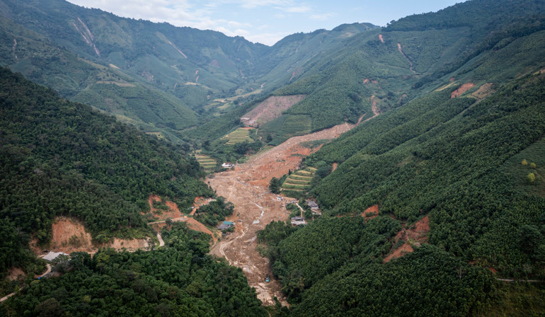 Bão Yagi để lại hậu quả nặng nề cho Việt Nam.