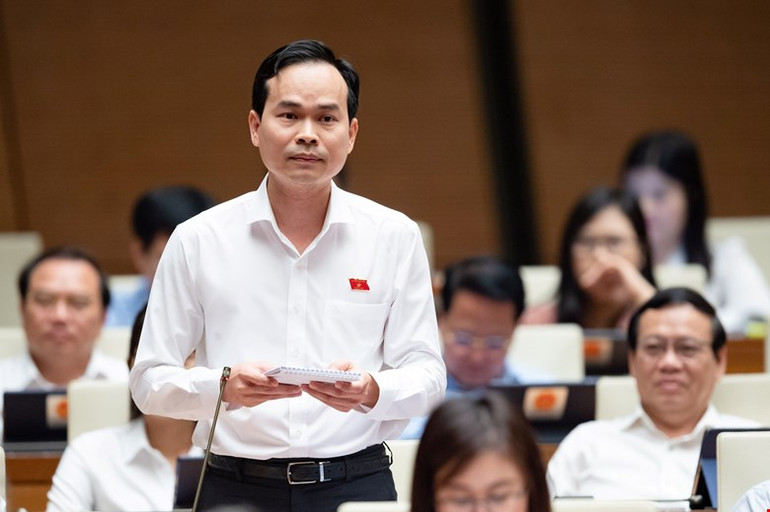 Đại biểu Nguyễn Duy Minh. (Ảnh: Quốc hội)