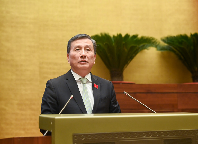 Chủ nhiệm Ủy ban Khoa học, Công nghệ và Môi trường của Quốc hội Lê Quang Huy.