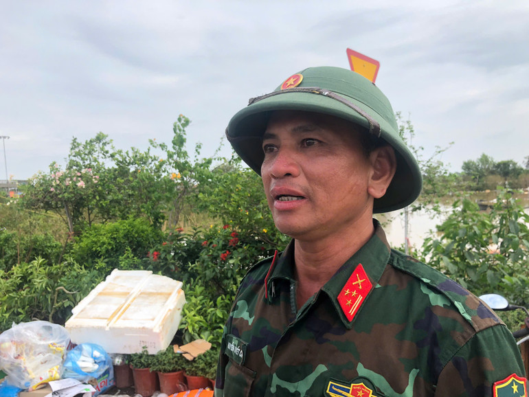 Thượng tá Nguyễn Quyết Chí, Phó Bí thư Đảng ủy quân sự, Chính trị viên Ban Chỉ huy Quân sự huyện Văn Giang, Bộ Chỉ huy Quân sự tỉnh Hưng Yên.