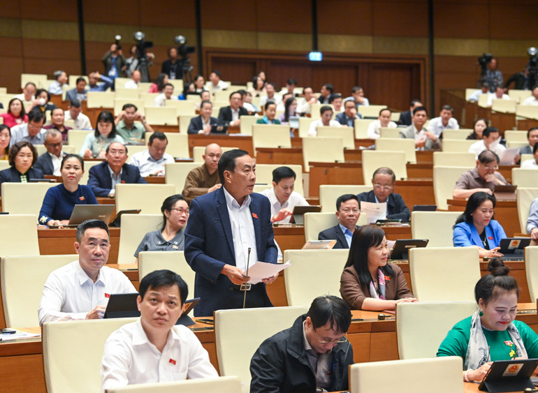 Đại biểu Phạm Văn Hòa. Đại biểu Phạm Văn Hòa.