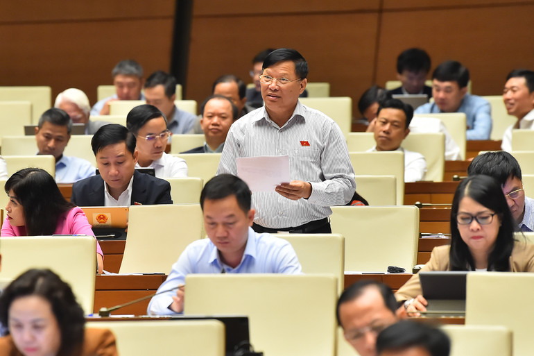 Đại biểu Trần Văn Tiến.