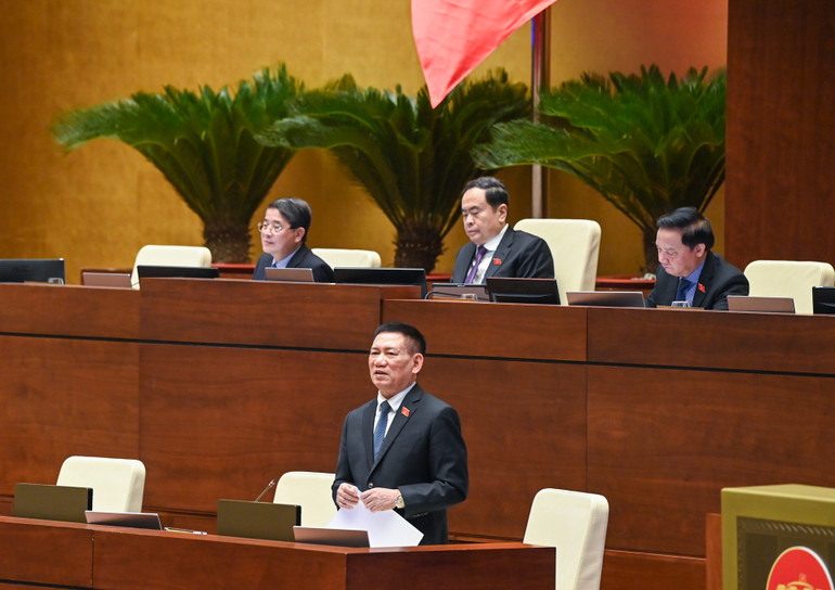 Phó Thủ tướng Chính phủ Hồ Đức Phớc. (Ảnh: DUY LINH)