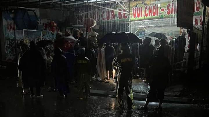 Hiện trường vụ việc. (Ảnh: Truyền hình Ba Vì) Hiện trường vụ việc. (Ảnh: Truyền hình Ba Vì)