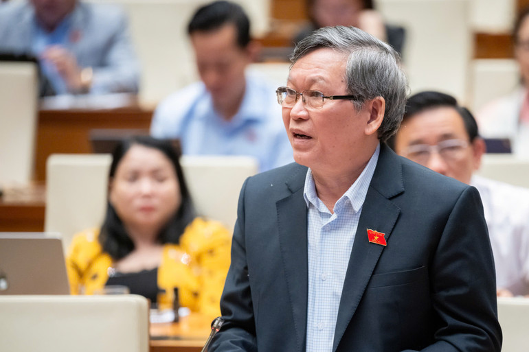 Đại biểu Tô Văn Tám. Đại biểu Tô Văn Tám.