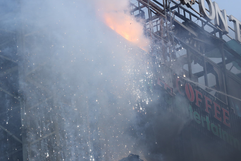 Rất may, không có thương vong trong vụ việc kể trên.