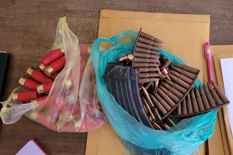 Một số vũ khí thu giữ được từ chuyên án 822L. (Ảnh: Cơ quan chức năng cung cấp) Một số vũ khí thu giữ được từ chuyên án 822L. (Ảnh: Cơ quan chức năng cung cấp)