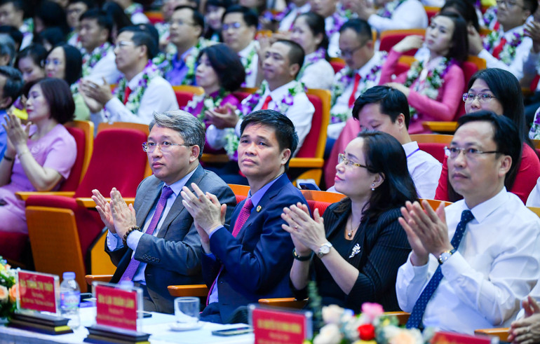 Các đại biểu tham dự Lễ Tuyên dương.