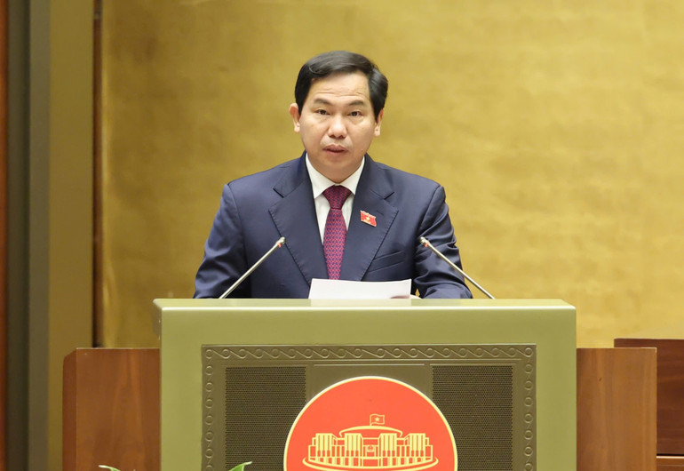 Chủ nhiệm Ủy ban Tài chính-Ngân sách Lê Quang Mạnh. (Ảnh: DUY LINH) Chủ nhiệm Ủy ban Tài chính-Ngân sách Lê Quang Mạnh. (Ảnh: DUY LINH)