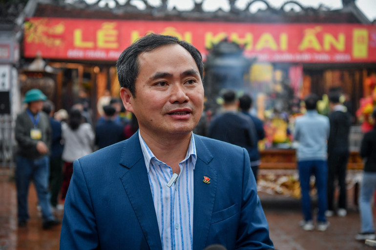 Ông Nguyễn Đức Bình, Trưởng ban Quản lý di tích đền Trần Nam Định khẳng định: Sẽ không có tình trạng ấn ngoài luồng tại lễ hội năm nay.