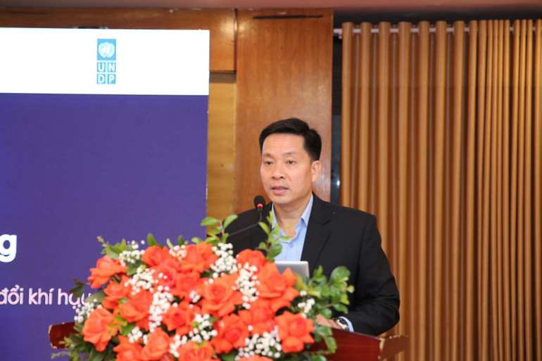 Ông Vũ Thái Trường, Quyền Trưởng Ban Môi trường và Biến đổi khí hậu của UNDP Việt Nam.