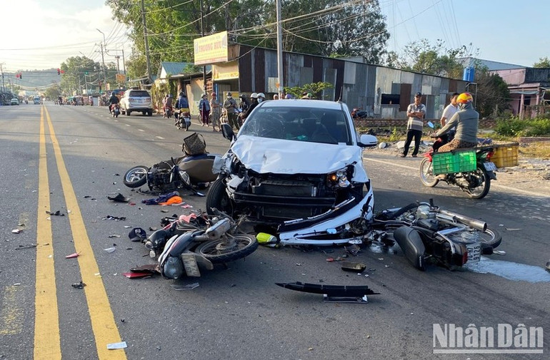 Năm 2022, tai nạn giao thông đã giảm trên cả 3 tiêu chí: Số vụ, số người chết, số người bị thương so với giai đoạn trước dịch Covid-19.