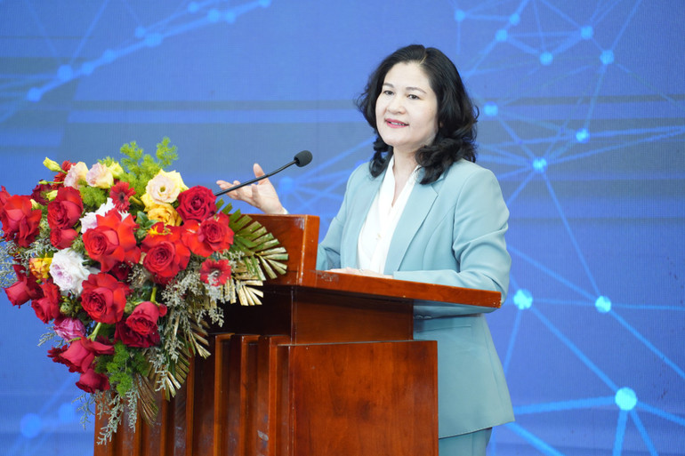 Thứ trưởng Nguyễn Thị Hà khẳng định sức lan tỏa của chương trình năm 2022, nhất là tuyên truyền về hạn chế sử dụng rượu bia khi tham gia giao thông, đã thực sự đến với từng bữa cơm của người dân (Ảnh: BTC).