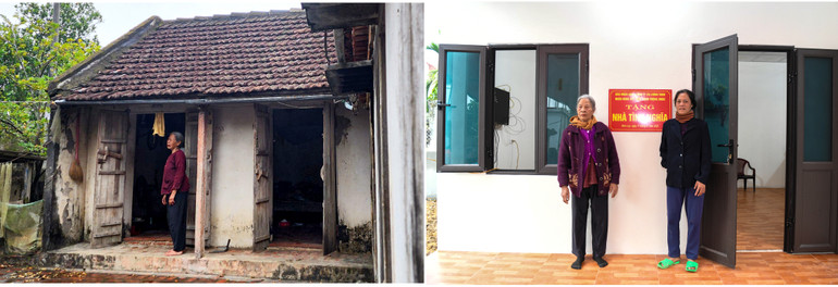 Nếp nhà xưa và giấc mơ thành hiện thực hôm nay của mẹ con bà Bồ Thị Gái....