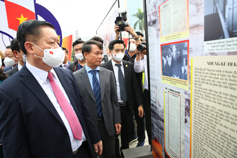 Các đại biểu tham dự Hội Báo toàn quốc năm 2022.