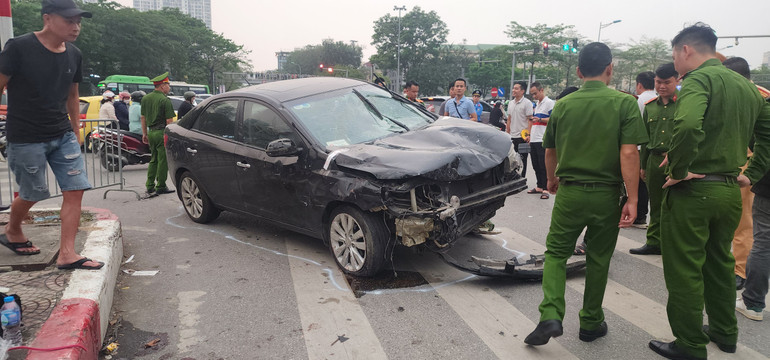 Hiện trường vụ việc.