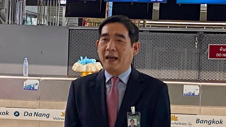 Đại sứ Phạm Việt Hùng phát biểu tại sự kiện.