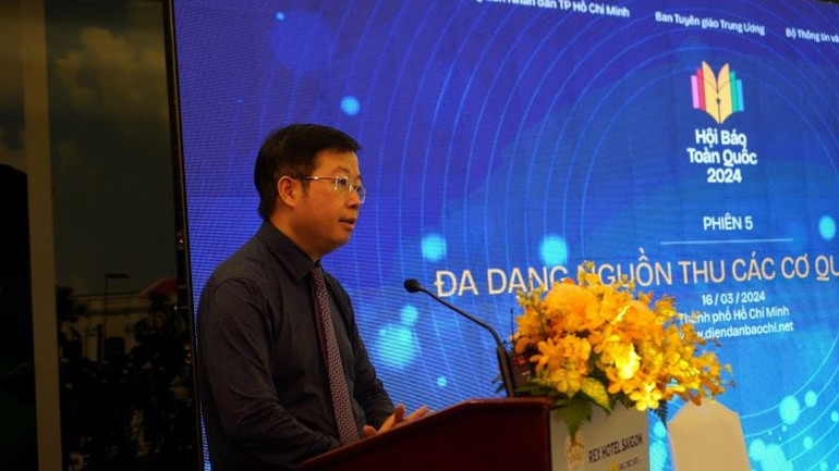 Ông Nguyễn Thanh Lâm, Thứ trưởng Bộ Thông tin và Truyền thông. (Ảnh: THẾ ANH)