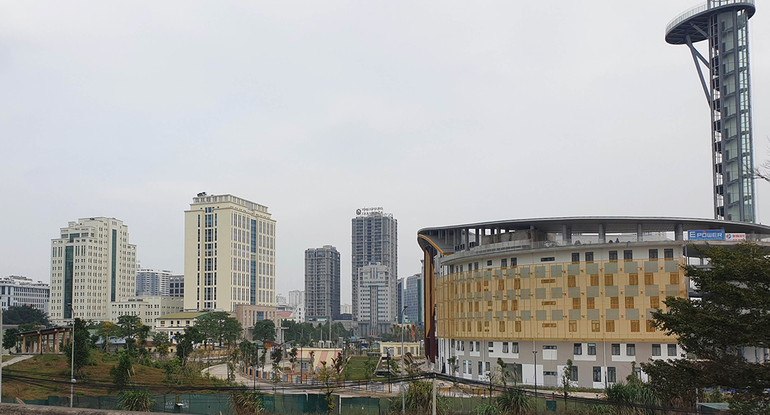 Cung Thiếu nhi Hà Nội được khánh thành vào dịp giải phóng Thủ đô 10/10/2024. Ảnh: BẮC SƠN